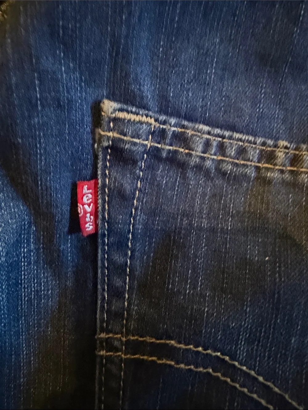 Men's Denim Shorts - Blue